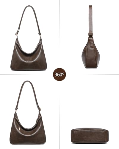 2 Bolsos para Mujer, Cuero Vegano Suave, Hobo y Tote miniatura 7