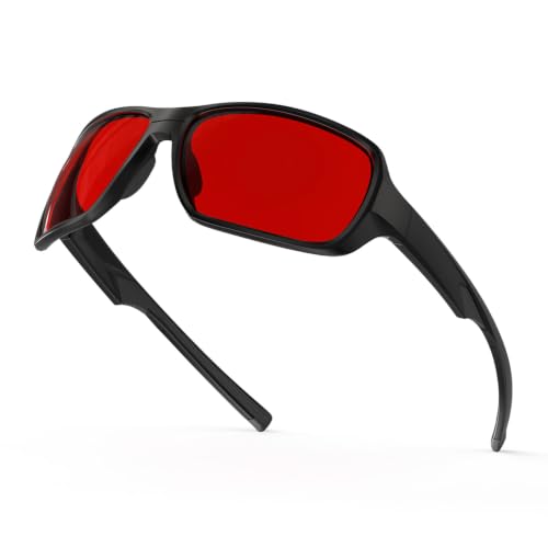 Image of Bloomoak 99% Blue Light Blocking Glasses,Nighttime Sleep,Fully Wraparound Your Eyes with No Leaks for Side Glare