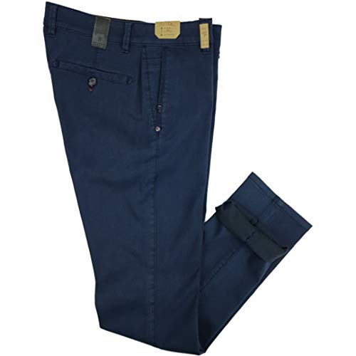 SEA BARRIER Pantalon homme élégant slim fit stretch poche américaine 48 50 52 54 56 58 - Bleu - 48 Cover