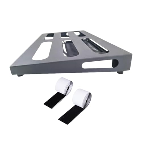DYNWAVE Guitar Effect Pedal Effects Bracket Lightweight Replacement Stable Multipurpose Anti Slip Alloy for Musical Instrument Parts, L