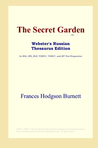 The Secret Garden (Webster's Russian Thesaurus Edition)