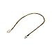 Goobay 93631 Prolunga Elettrica per Ventole PC, Connettore/Presa da 3 pin, 0.3m Lunghezza del Cavo