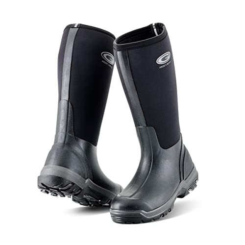 Grubs Frostline Neopren klassische Stiefel, 5 mm isolierte, wadenhohe Schuhe, wasserdichte lange Gummistiefel, bequeme Schuhe mit TRAX™-Grip, Outdoor-Stiefel für kaltes Wetter von -20 °C bis +20 °C