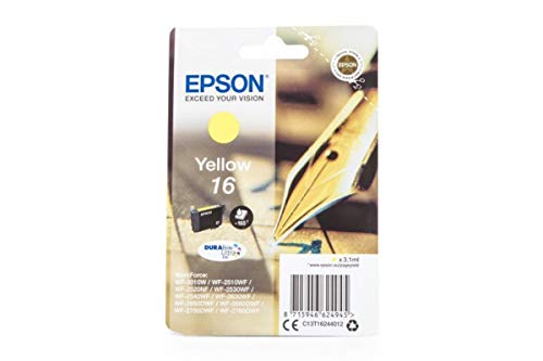 Toner Epson Epson Original - Epson WorkForce WF-2630 WF (16/13 c T 16244010) - cartucho de tinta amarillo - 165 páginas - 3,1 ml