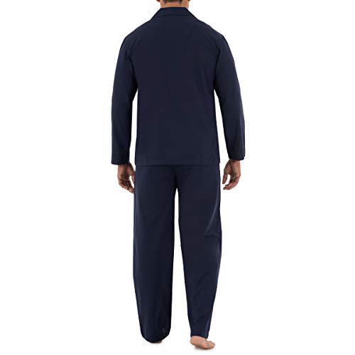 Fruit of the Loom Men's Long Sleeve Broadcloth Pajama Set2