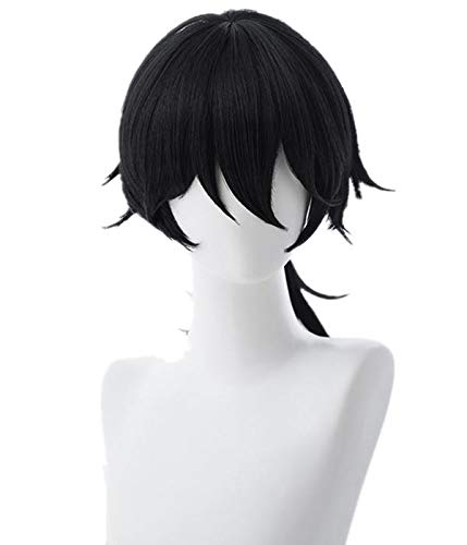 Fate GrandOrder FGO Sakamoto Ryoma Black Folding Horsetail Cos