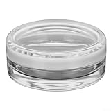 Cilindro de vidrio para herramientas de limpieza y mantenimiento de movimiento de relojes, construcción de vidrio grueso transparente para mantenimiento de horología