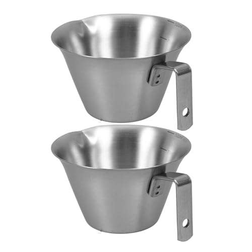 DOITOOL �X�e�����X���G�X�v���b�\�v�ʃJ�b�v 100ml �ڐ���t�� �n���h���t�� 2�Z�b�g �R�[�q�[�V���b�v �o�[�x�L���[�p