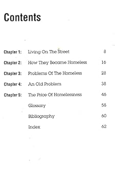 Library Binding Homeless (Troubled Society) Book