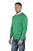 SoCal Look Men's Sweater Crew Neck Long Sleeve Acrylic Pullover Green, 5XL