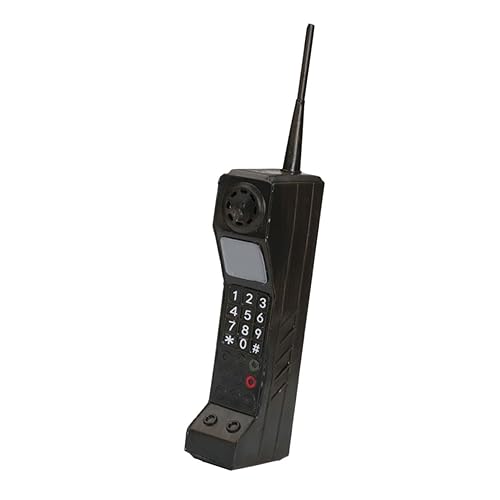 Téléphone portable vintage en fer pour sublimer un décor photo rétro sans accessoire lourd