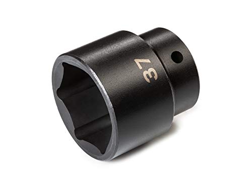 Image of TEKTON 1 /2 Inch Drive x 37 mm Shallow 6-Point Impact Socket | SID22137