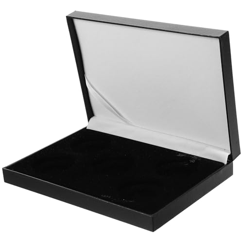 Caja decorativa para monedas con protección de espuma miniatura 1
