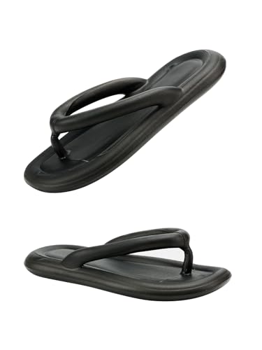 Cloud Slides Flip Flops for Women and Men Pillow Slippers Anti-Slip Quick Drying White