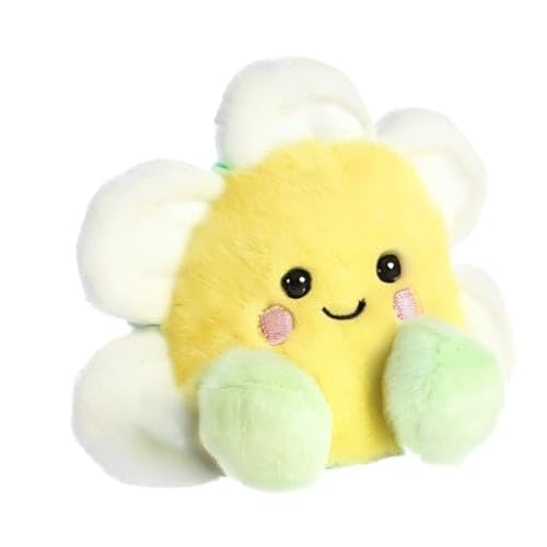 Aurora&reg; Adorable Palm Pals&trade; Deon Daisy&trade; Stuffed Animal - Pocket-Sized Play - Collectable Fun - White 5 Inches