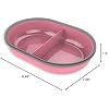 SureFeed Split Bowl Pink