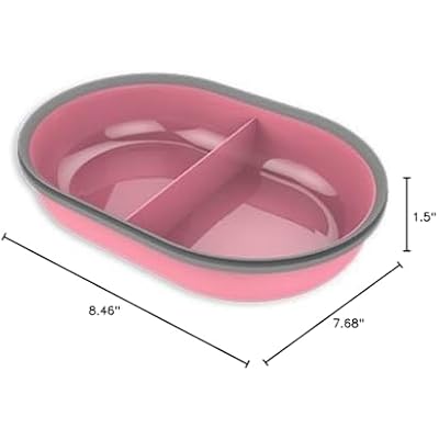 SureFeed Split Bowl Pink