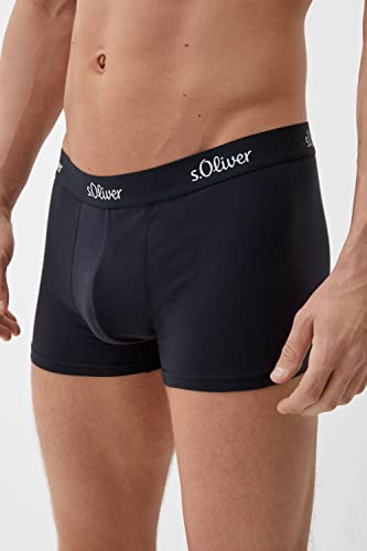 S.Oliver Herren 3X Basic_1 Boxershorts, Navy, S EU – Ansicht 4