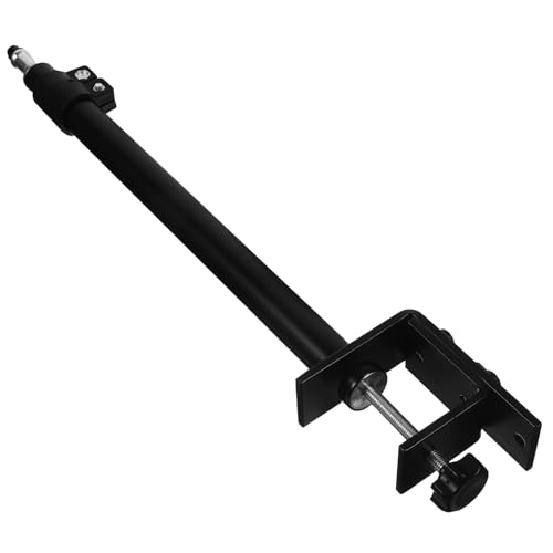 Image of Veemoon Telescopic Camera Stand Adjustable Video Light Light Mount for Desk Compatible Phone Clip and Photography Lighting Equipment