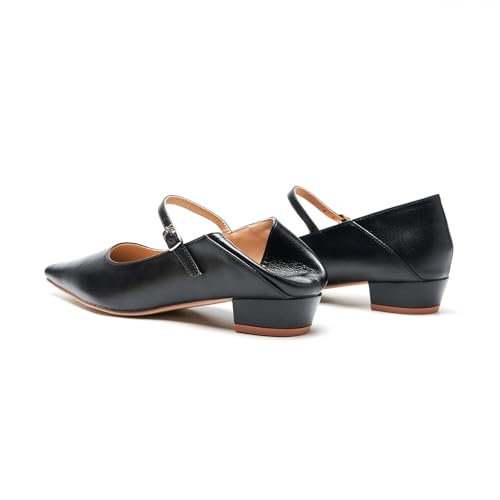 Image of C.Paravano Women's Pumps | Mary Jane Flats | Low Heel Dress Shoes | Convertible Heel Shoes