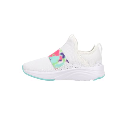 PUMA PUMA Kids Girls Softride Sophia Slip On Sneakers Shoes Casual - White - Size 4 M
