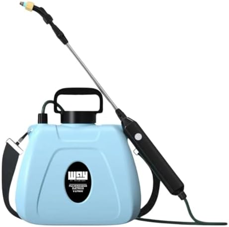 PULVERIZADOR ELÉTRICO 8 LITROS OMBRO COSTAS AGRÍCOLA JARDIM