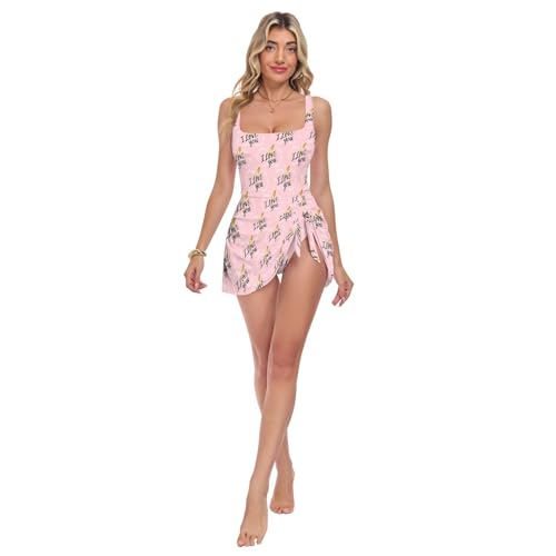 Robe de bain une pièce push up avec larges bretelles pour un effet minceur en été