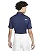 Nike Men's Dri-FIT Tour Golf Polo Navy | White X-Large
