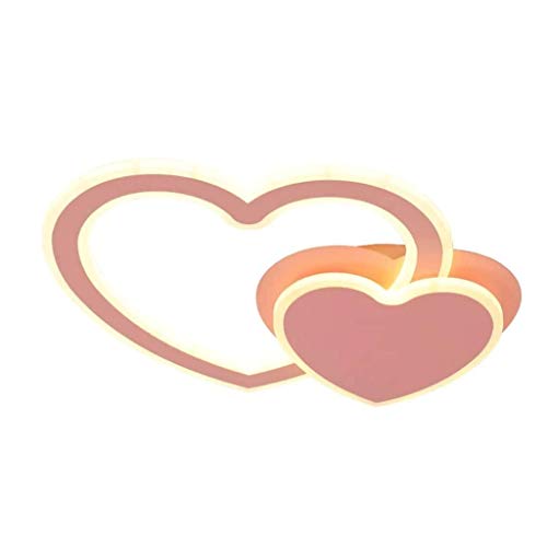 Preisvergleich Produktbild JYDQM Versprechen dimmbare Deckenleuchte kreatives Design Kinderzimmer Boy Schlafzimmer LED-Augen-Lampen-Mädchen-Raum-Heart-... Lampen