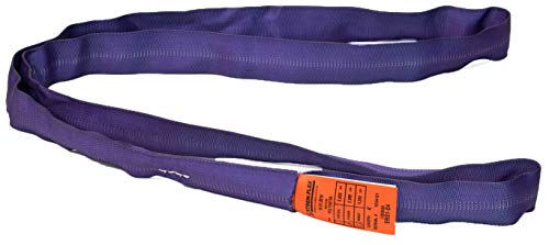 Lift-All Roundsling, Endless, 2 ft L, 2 Pack of 5300 lb Cap