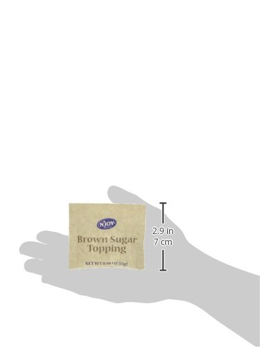 Miniatura 5 de N'Joy Cubierta de azúcar morena para avena  125 unidades  Porción individual  Tamaño a granel