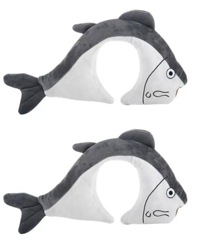 塩漬け魚 カチューシャ 魚の形 カチューシャ さかな かぶり物 サメ コスチューム 面白い 魚 ヘアフープ 魚 コスプレ ヘアアクセサリー 海洋生物 海 変装 クリスマス パーティーグッズ 子供 大人 文化祭 学園祭 お祭り (2個セット)