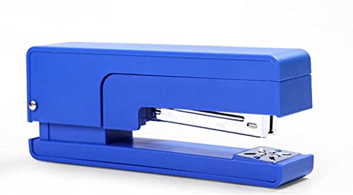 Agrafeuse rotative à 360 degrés bleue avec agrafes pour bureau et école
