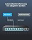 Reolink 8 Ports PoE-Switch, mit 2 Gigabit-Uplink-Ports, bis zu 120W Gesamtleistung für alle PoE-Ports, Netzwerk Switch ideal NVR und PoE-IP-Kameras, IEEE802.3af/at, Unmanaged, RLA-PS1