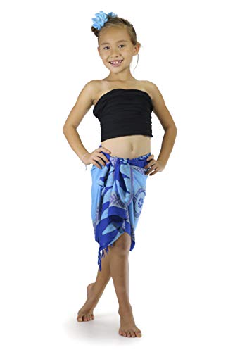 1 World Sarongs Girls Half Swimsuit Cover-Up Pareo Sarong - A Must Have for The Summer!3