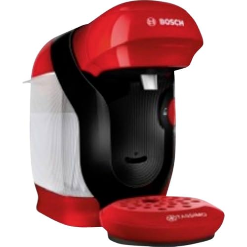Bosch Machine à café multi-boissons Tassimo Style friendly, TAS113E, plus de 70 boissons chaudes, OneTouch, cafétière à dosettes, compacte, Intellibrew,...