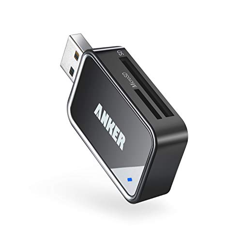Anker Anker SD Card Reader, 2-in-1 USB A Memory Card Reader for Digital Camera
