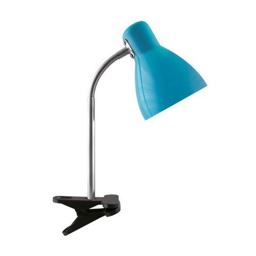 Schreibtischlampe mit Clips Tischlampe Leselampe Büroleuchte E27 KATI E27 BLUE CLIP IDEUS Strühm 8633 Cover