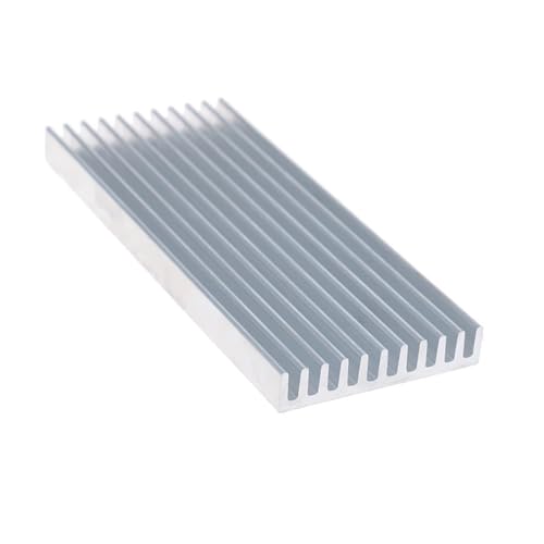 Coussin de refroidissement de radiateur aluminium 100 40 8mm dissipateur de chaleur