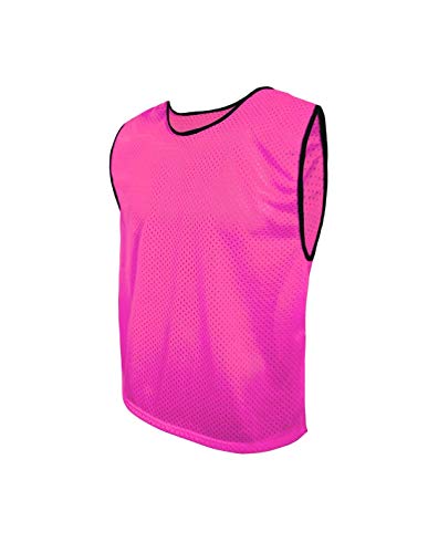 SPORTSBIBS Petos de Fútbol - Camisetas respirables de Entrenamiento, Chaleco deportivo para las mujeres, los hombres, los jóvenes y los mayores, muchos tamaños y 11 colores, Trikots sin logo
