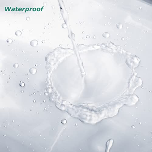 [2-Pack 5-Mil] Homeideas Mattress Bag (Queen/King) For Moving And Storage Opaque Mattress Disposal Bag - Heavy Duty & Tear Resistant #TOP3