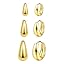 Gold - 3 Pairs Gold - 3 Pairs