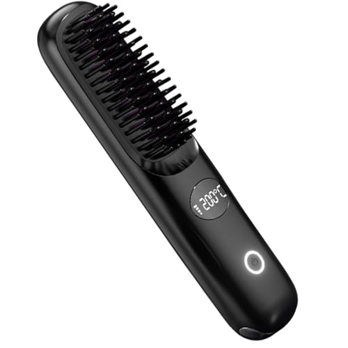 Brosse à lisser multifonction pour dompter les cheveux rebelles et épais
