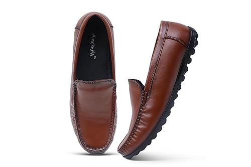 Image of ARAMISH Genuine Leather Loafers Shoes for Men
