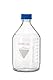 Rasotherm Boro 3.3 Laborflaschen, Blaue Schraubkappe, GL45 Gewinde, 5000ml Kapazität
