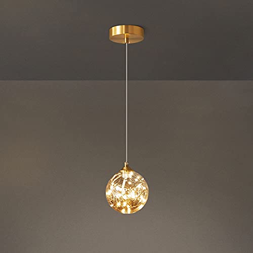 Ilumina tu dormitorio con estilo usando la lámpara colgante ajustable de NAMFHZW