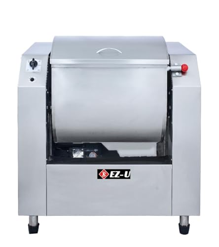 EZ-U Commercial Horizontal Mixer, HW-GHD 110V 25KG Capacity for Meat,