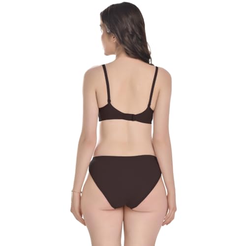 Image of SGC Sweden Women Mix Cotton Thongs Lingerie Set