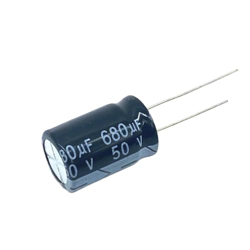 Condensateur 680UF 50V 13x20mm idéal pour restaurer les amplificateurs audio de salon