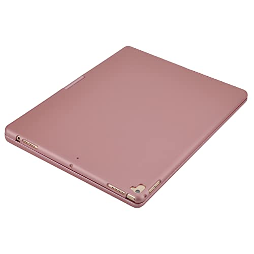 Lenrich Ipad Pro 12.9 Keyboard Case 2017 2Nd 2015 1St Generation,360 Rotatable Wireless Keyboard Smart Folio 180 Swivel Stand Hard Shell Cover Auto Sleep/Wake Up Rose Gold #TOP7
